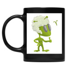 Кружка цветная UV-DTF