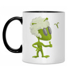 Кружка двухцветная