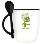 Кружка с ложкой