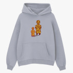 Толстовка худи оверсайз