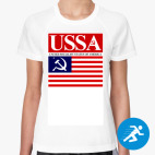 Женская спортивная футболка