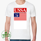 Мужская футболка органик