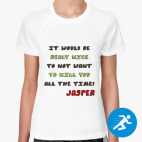 Женская спортивная футболка