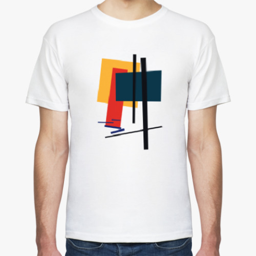 Футболка с принтом Супрематизм Казимир Малевич