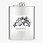 Фляжка стальная