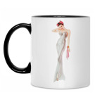 Кружка двухцветная