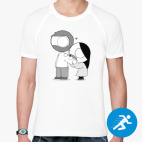 Мужская спортивная футболка