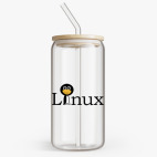 Банка с бамбуковой крышкой