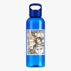 Прозрачная спортивная бутылка