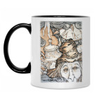 Кружка двухцветная