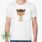 Мужская футболка органик