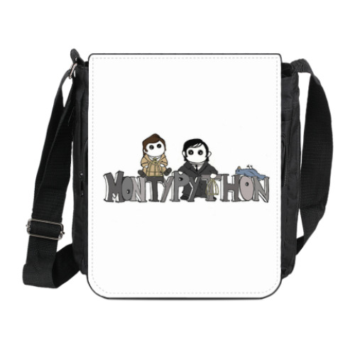 Сумка на плечо (мини-планшет) с принтом Monty Python