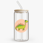 Банка с бамбуковой крышкой