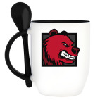 Кружка с ложкой