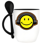 Кружка с ложкой