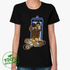 Женская футболка органик