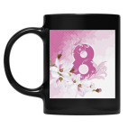 Кружка цветная UV-DTF