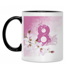 Кружка двухцветная