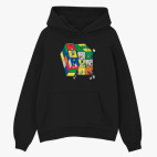 Толстовка худи оверсайз