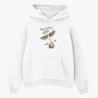 Толстовка худи оверсайз