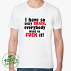 Мужская футболка органик