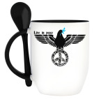 Кружка с ложкой