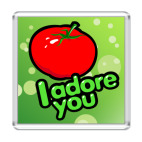 Магнит 6.5 x 6.5 см tomat