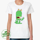 Женская футболка органик