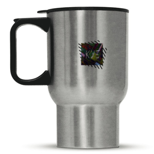 Кружка-термос с принтом куб