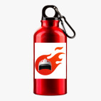 Металлическая бутылка 400 мл UV-DTF