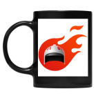 Кружка цветная UV-DTF