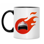 Кружка двухцветная