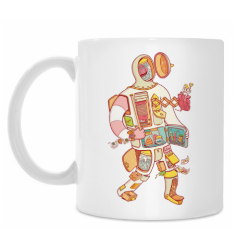 Кружка с принтом Странный Чувак