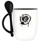 Кружка с ложкой