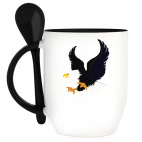 Кружка с ложкой