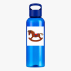 Прозрачная спортивная бутылка