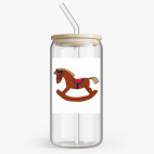 Банка с бамбуковой крышкой