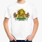 Детская классическая футболка Царская охота