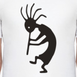 Туземец с трубкой