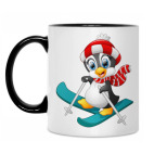 Кружка двухцветная