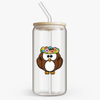 Банка с бамбуковой крышкой