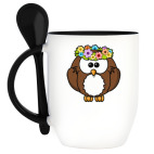 Кружка с ложкой