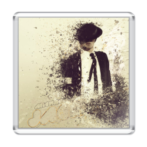 Магнит с принтом michael jackson