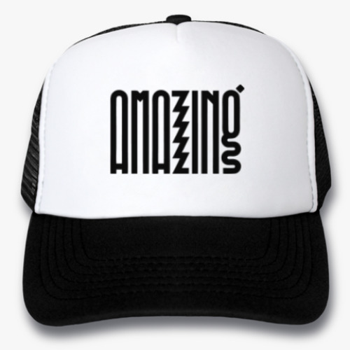 Кепка-тракер с принтом Amazing