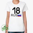 Женская футболка органик