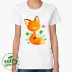 Женская футболка органик