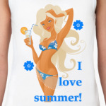 I love summer (Я люблю лето)