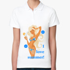 Женская рубашка поло