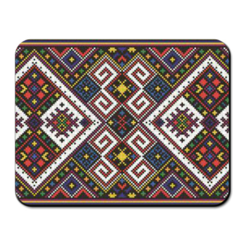 Коврик для мыши с принтом Русский орнамент