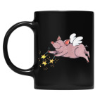 Кружка цветная UV-DTF